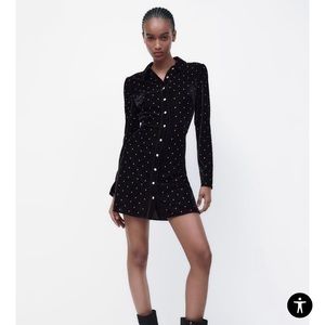 SPARKLY VELVET DRESS worn once!